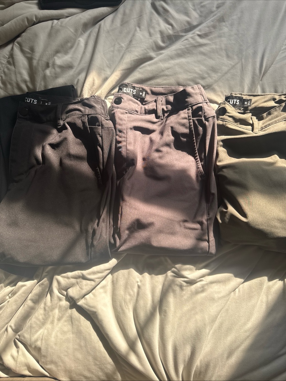 Men’s AO Joggers- black, pine, grey